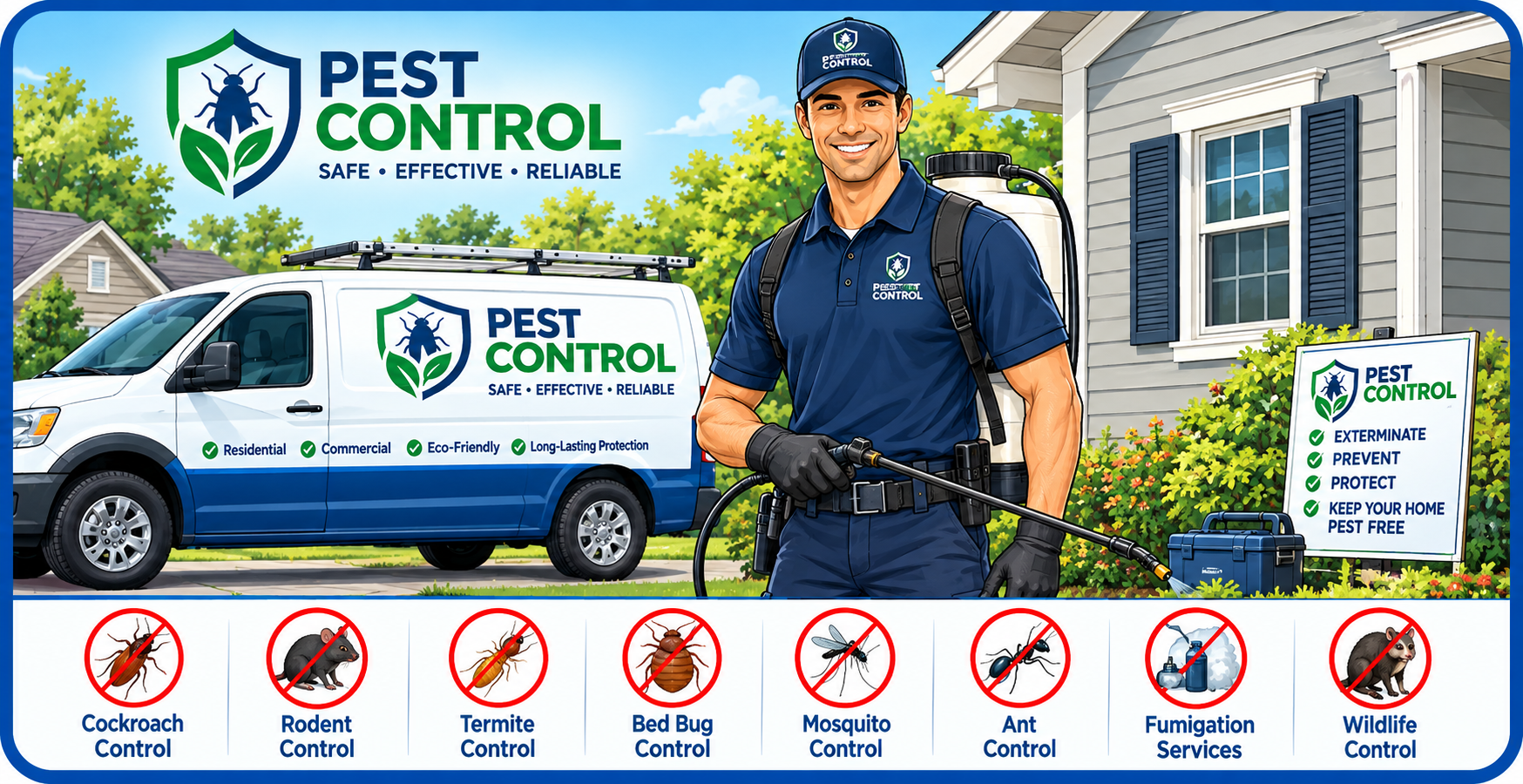 Professional Cockroach Control Service